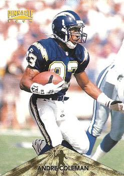 Andre Coleman San Diego Chargers 1996 Pinnacle NFL #148